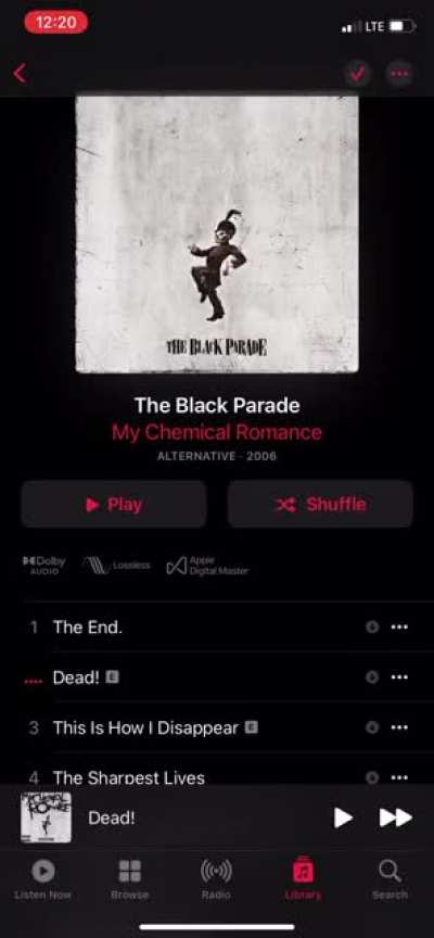 Have any of y’all Apple Music users noticed this on the album cover?