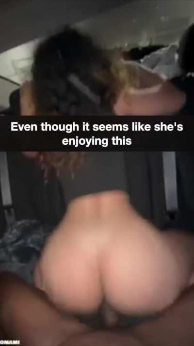 Sorry mate. I caught her looking at my cock