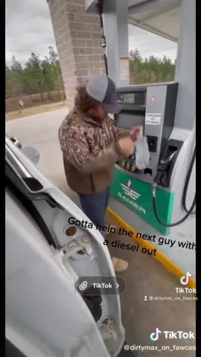 “Helping” diesel drivers