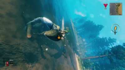 The harpoon is a good item.