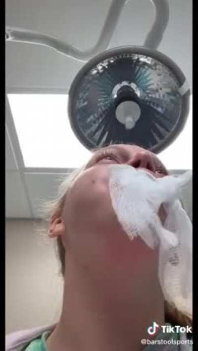 This girl knows how to party