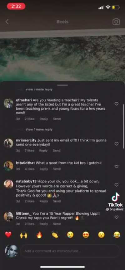 I always say this - Tiktok users are the REALEST of all social media userbases. We are like the audience at the Apollo Theater in Harlem. Case in point.