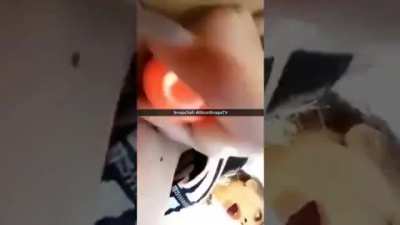 Allison Parker’s cums at a playground