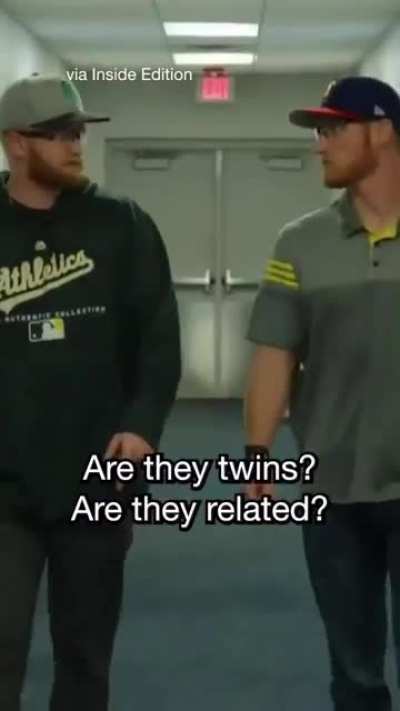 Two doppelgängers, same name, same height, same hair colour, same profession.