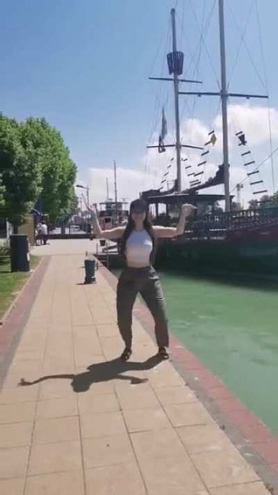 By the docks