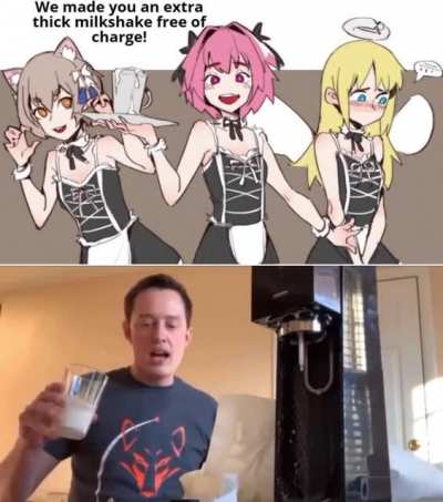 Milk for everyone! 🥛🥛🥛
