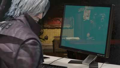 Rick Astley robs Dante