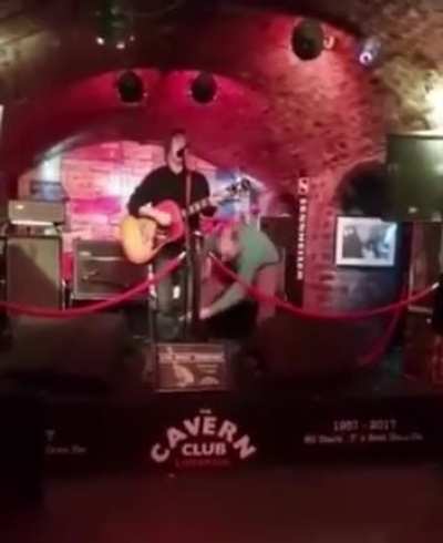 Random guy ruining a performance