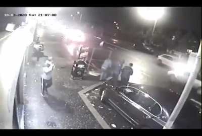 This is why you look right and left before you cross the road
