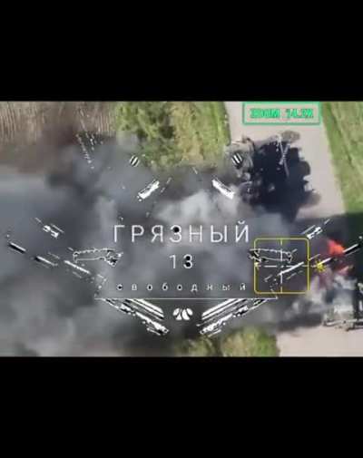  Ukrainian getting ambushed by Russians in Kursk. 