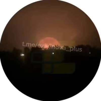Explosion at the 67th GRAU Arsenal ammunition storage in Karachev, Bryansk Oblast. 19 November 2024