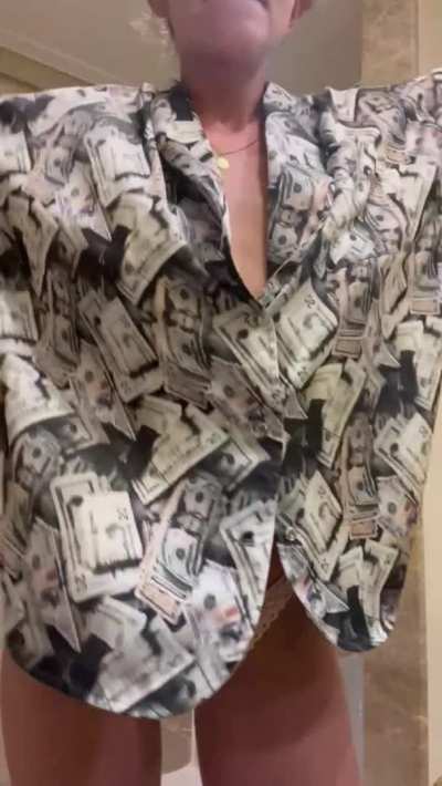 Good morning! Those boobs will bring you money;)