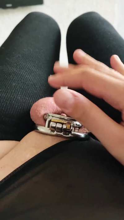 Meanwhile, my friends from university are fucking pretty girls at a party<wbr>🥺👍🏻 I just dream of being controlled and used as a blowjob slut👄