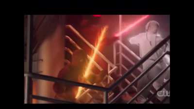 The Flash Season 7’s Lightsaber Fight with Duel of the Fates