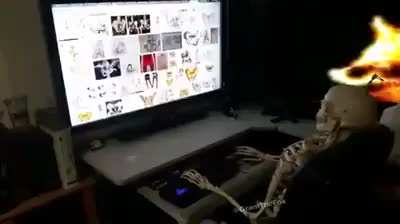 Hentai de esqueleto