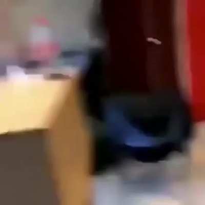 He will be choosing the bottom bunk next time