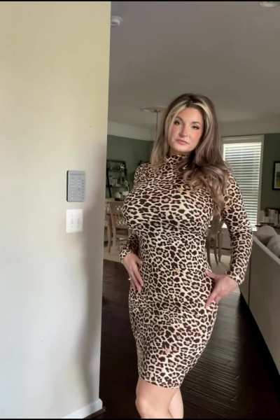Cougar in leopard clothing