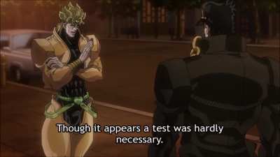 Jotaro vs DIO but it's voiced by French Google Translate