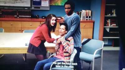 any community fans here? what i love most is that it's perfectly cut in the episode