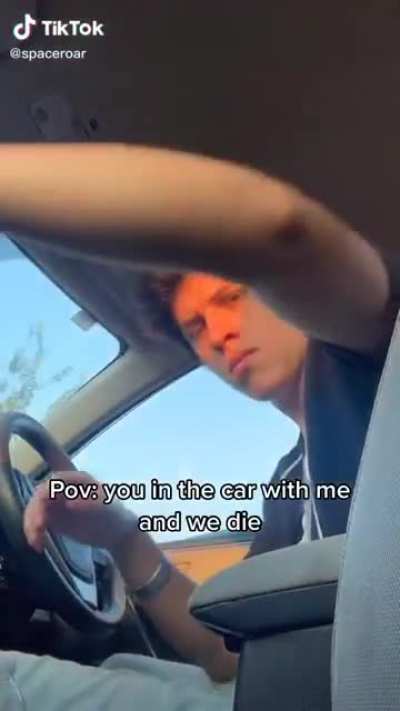 POV: We share a perfectly cut scream