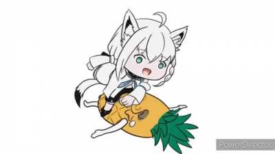 FUBUKI BEATING UP PINEAPPLE IN 10 MIN WITH SCATMAN BGM