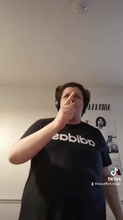 Some guy dancing
