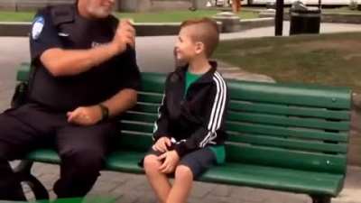 Poor kid, couldn’t help but laugh though.