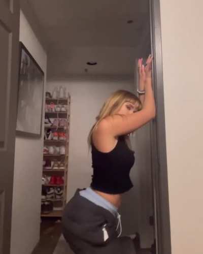 Lexee dancing and teasing