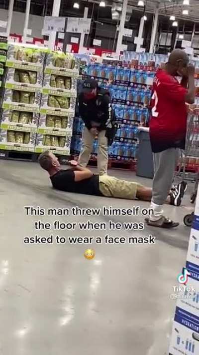 Kevin throwing a tantrum in the grocery store-but with a narrator