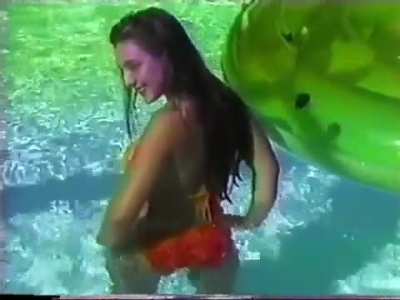 Christina Model - Orange bikini (VHS) 