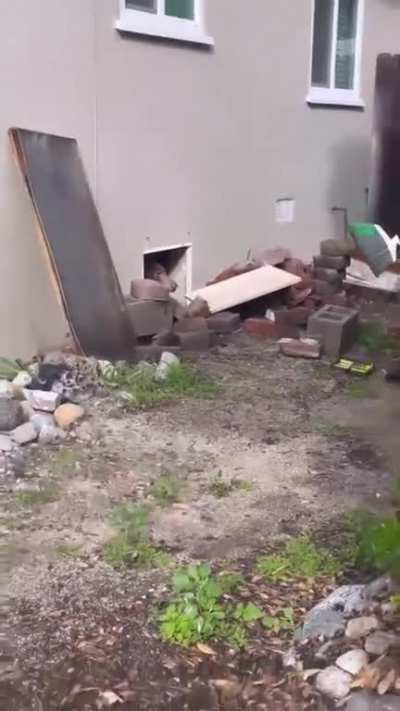 Opening up an old crawlspace