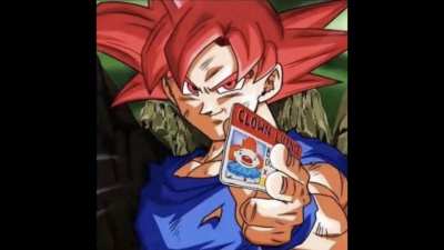 Toshi gets an clown license for adding zenkai SSG Vegeta 2 weeks later after gogeta