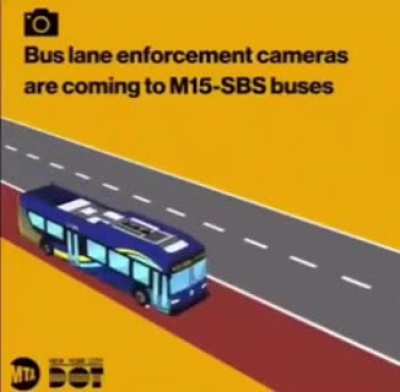 Bus lane enforcement cameras