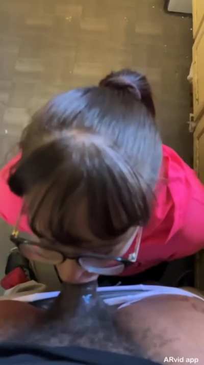 Cute girl likes it