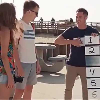 He had no idea what was the other options