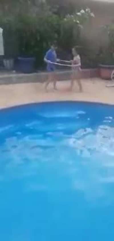 Don’t jump in the pool....