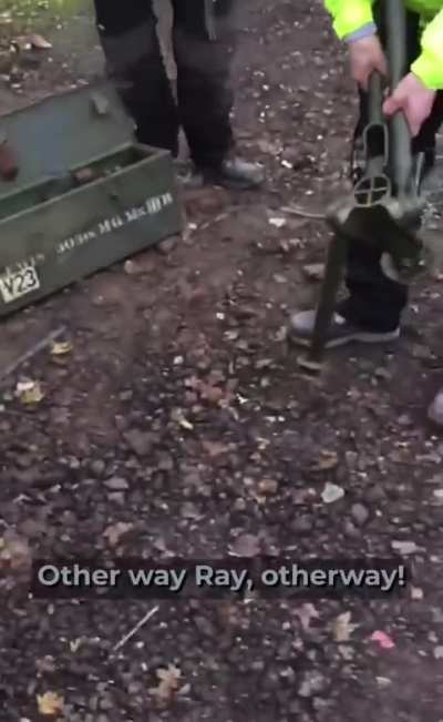 Average NCD user comes into contact with actual weaponry for the first time