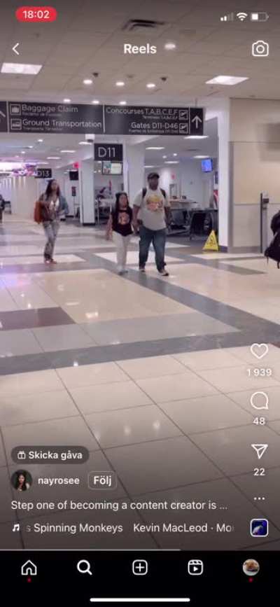She isn’t even staring?