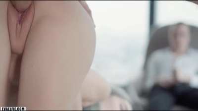 Watching him cum inside her 🤤 god she looks so good