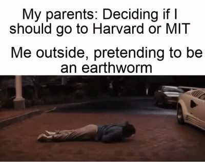 Professional earthworm