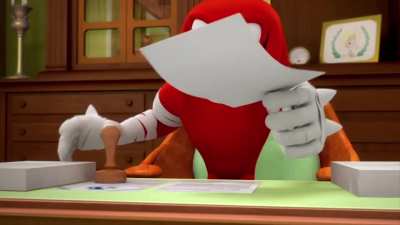 knuckles has approved your meme