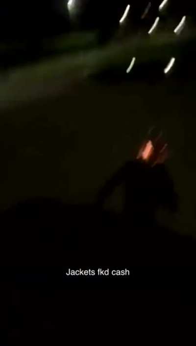 Lighting up fireworks next to your car, WCGW?