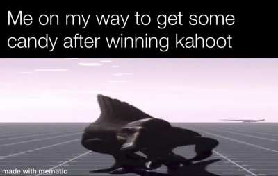 Eyes on me, I am the winner