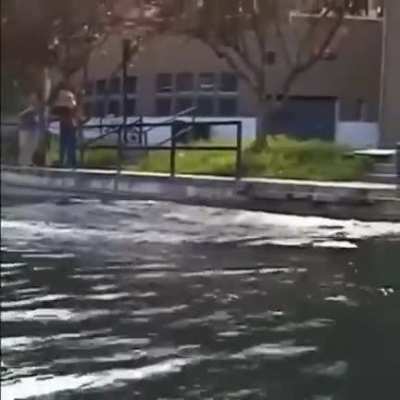 Skateboard Dude Performs The Unimaginable... Some Might Say, 