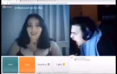 Man went from horny to terrified real quick