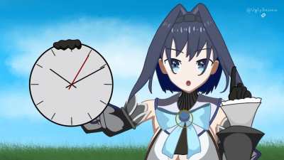 Kronii shows you her clock