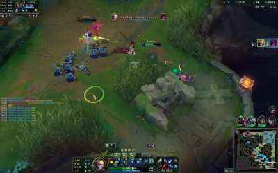 Ezreal 1v2 outplay