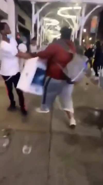 when looter gets looted