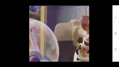 Buzz look an alien