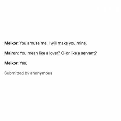 The Seduction Of Mairon: The Discourse